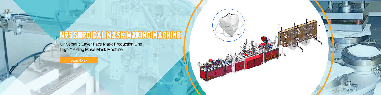 Masque N95 chirurgical faisant la machine
